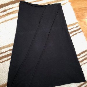 Jet (Portland, OR) A-line midi form-fitting skirt